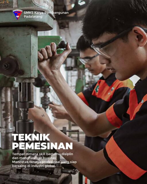 βοΈ Teknik Pemesinan
Belajar mengolah logam dengan presisi tinggi, dari bahan mentah jadi karya bernilai tinggi.
π‘ Siap kerja
π‘ Siap skill
π‘ Siap bersaing di dunia industri
Tangan boleh kotor oli & besi,
tapi masa depan tetap bersinar β¨
π Yuk gabung dan jadi bagian dari generasi siap kerja!
#SMKHebat #TeknikPemesinan #SMKBisa #AnakTeknik