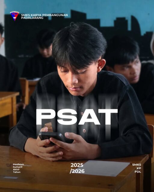 Penilaian Sumatif Akhir Semester (PSAT) ta 2025/2026
SMKS Karya Pembangunan Padalarang.
#SMKHebat
#smkskppadalarang
#bandungbarat